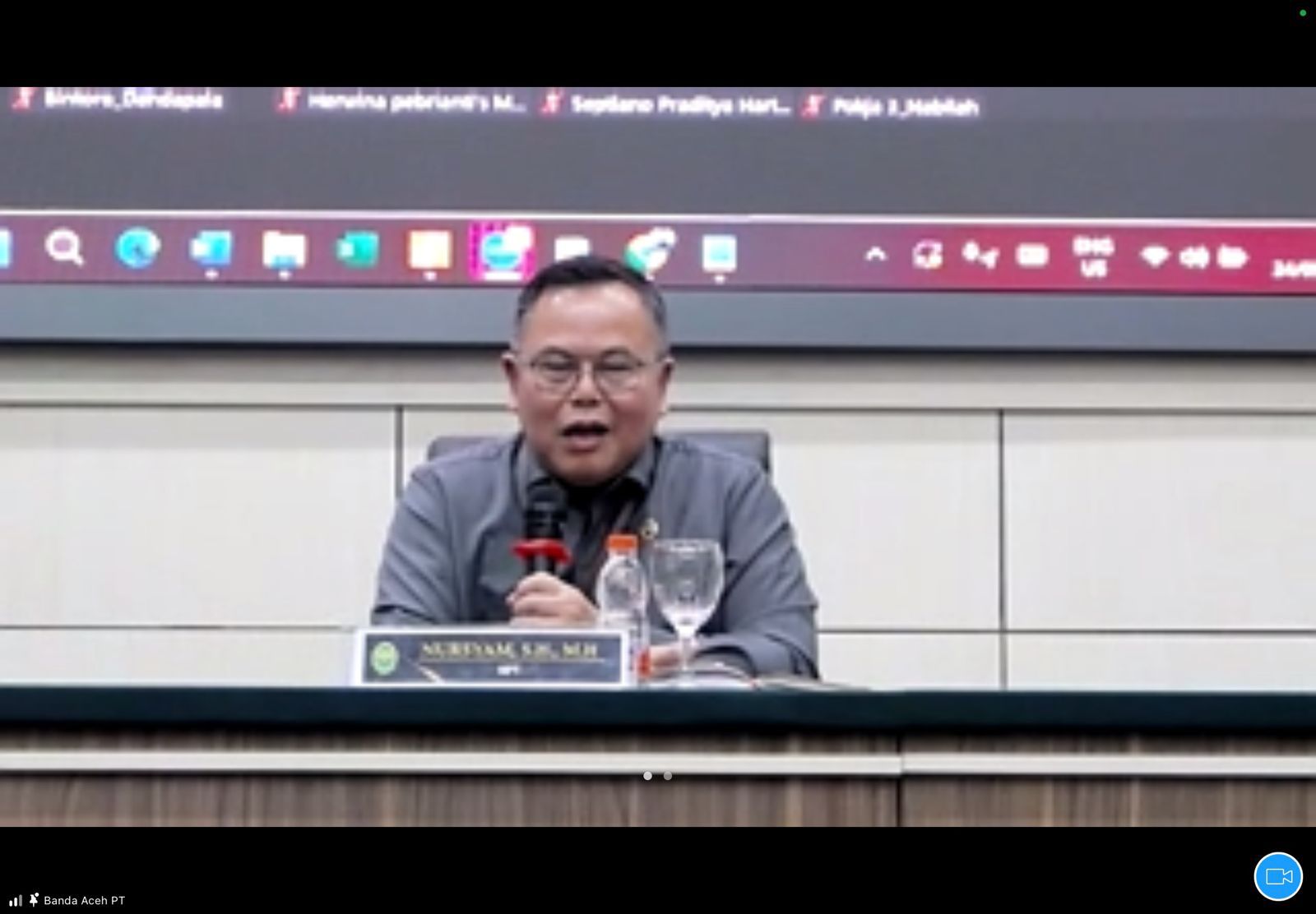 Badilum Sosialisasi e-Eksaminasi, Ini Tanggapan Ketua PT Banda Aceh