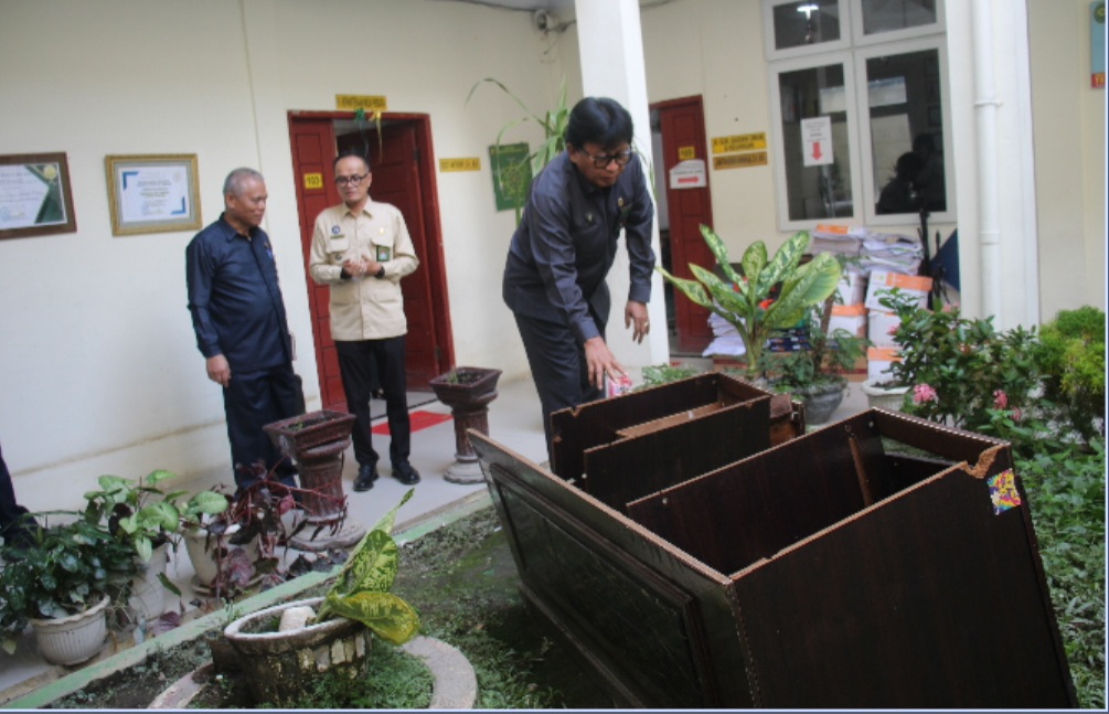 Beri Dukungan, KPT Medan Tinjau PN Lubuk Pakam Pasca Banjir