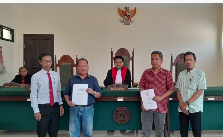 Berseteru Karena Utang Piutang, 2 Orang Rekan Bisnis Damai Di PN Pangkajene