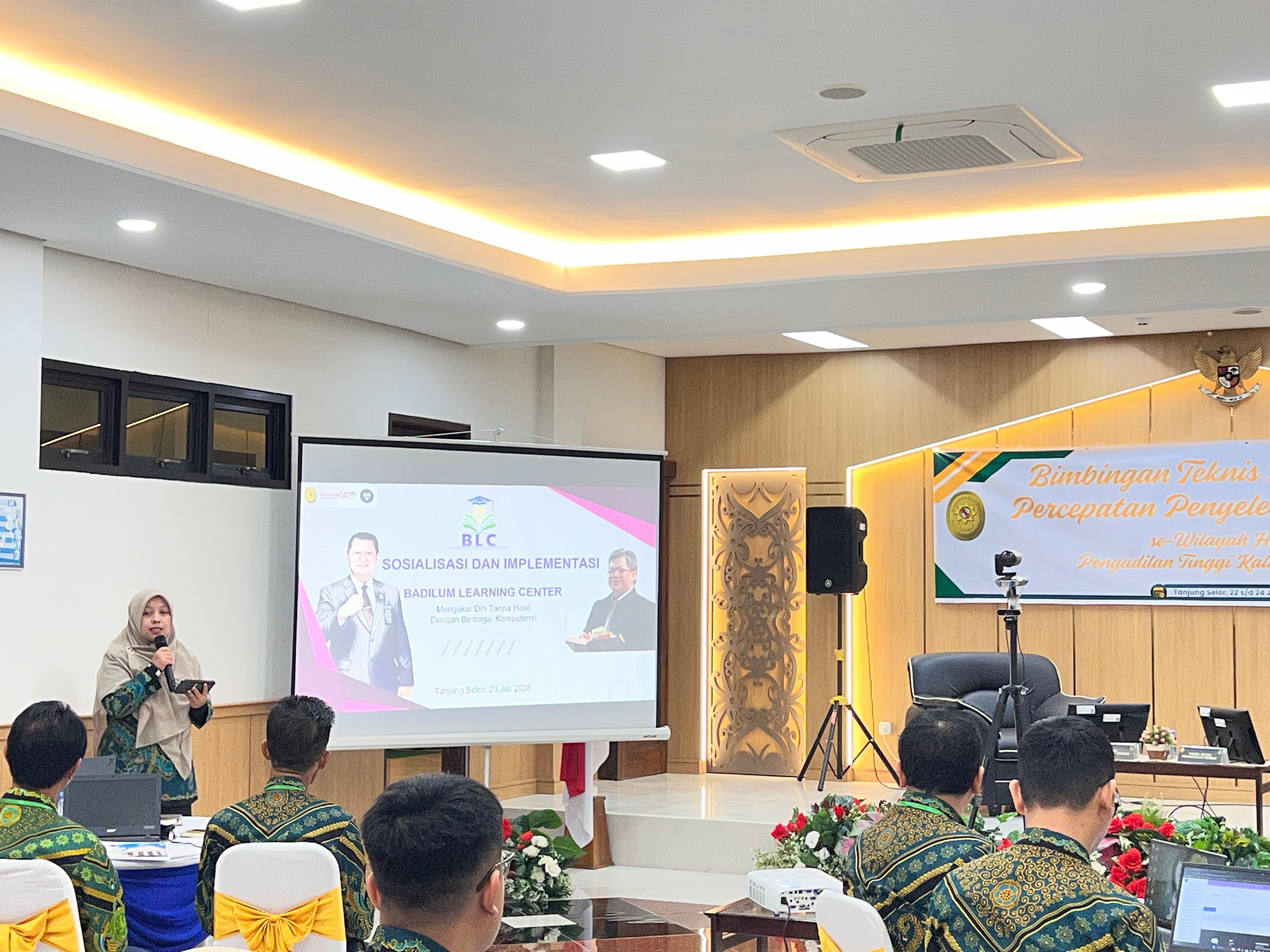 Dok. Bimtel BLC di PT Kaltara.