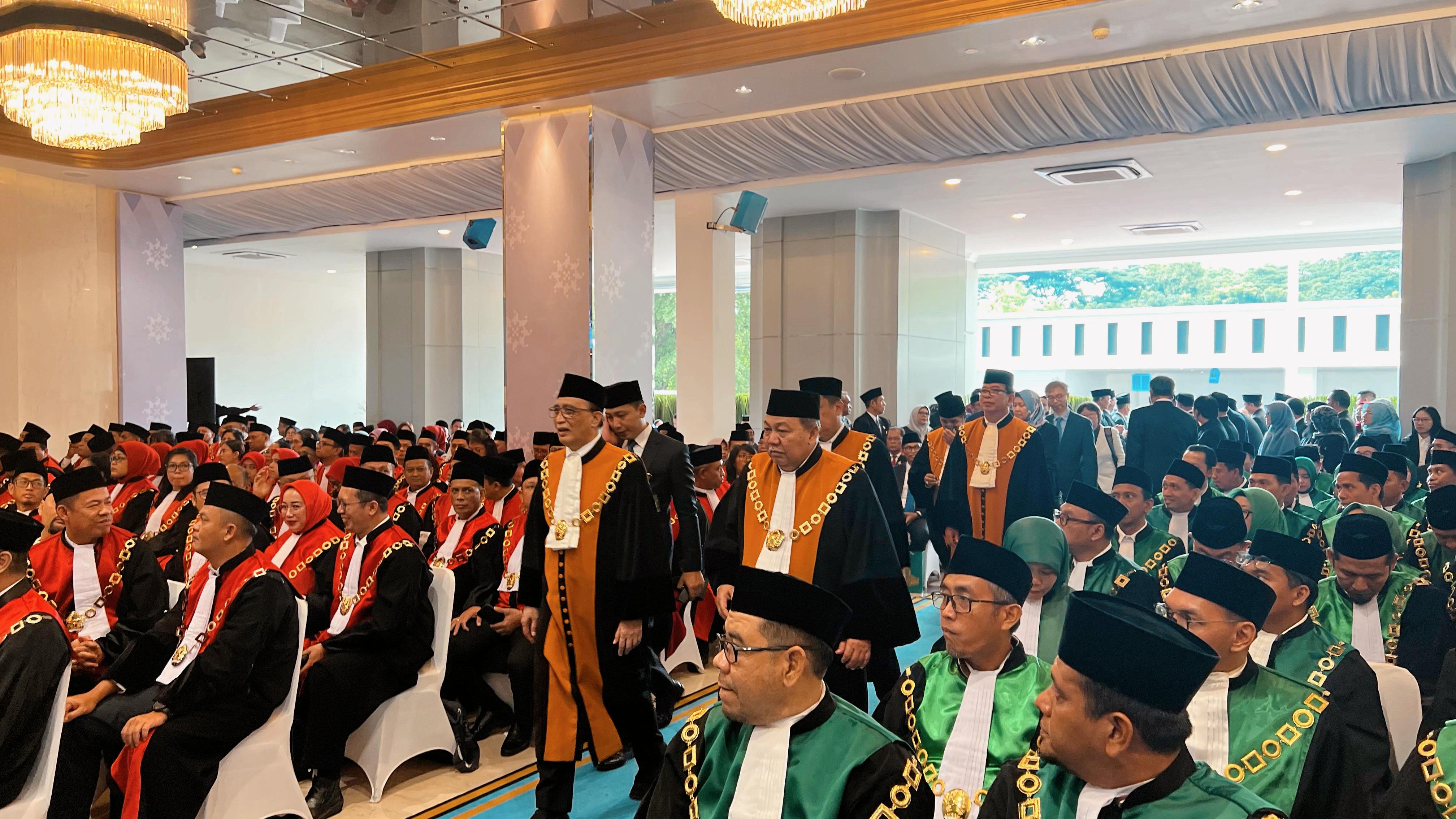 Breaking News! Detik-Detik Sidang Istimewa Laporan Tahunan MA Dimulai