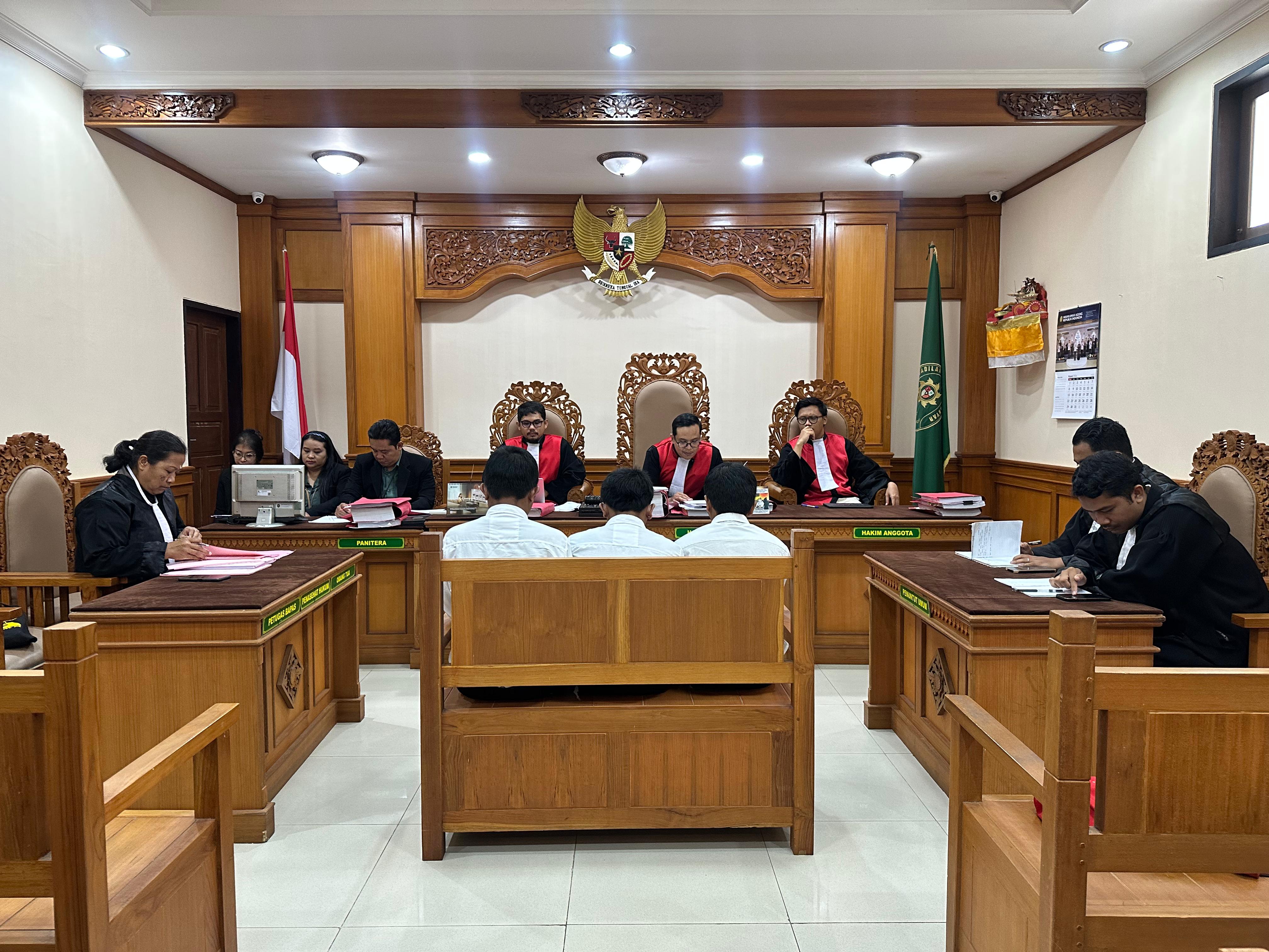 Bunuh Mandor Irigasi, 3 Terdakwa Divonis Penjara Seumur Hidup