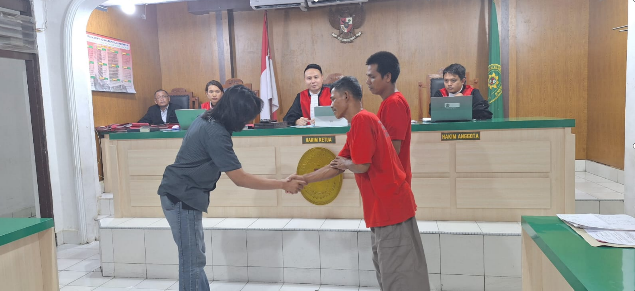 Dalam Sehari PN Tanjung Balai Putus 3 Perkara dengan Pendekatan Keadilan Restoratif
