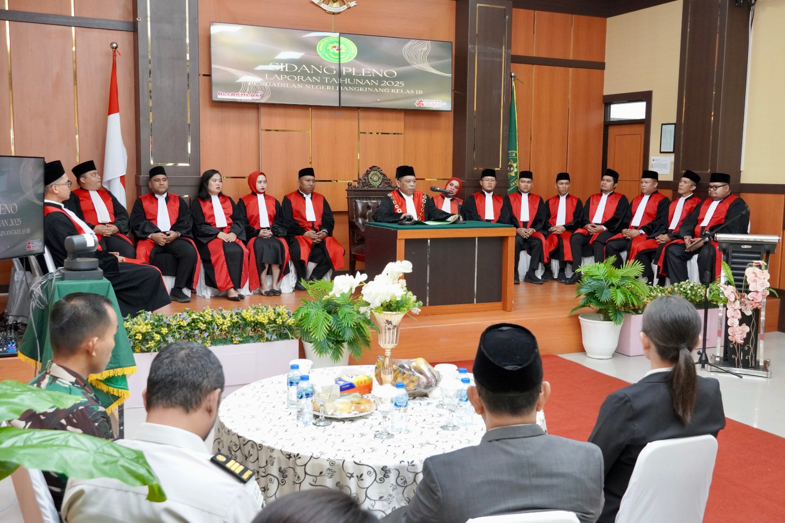 Dari Aula Hingga Capaian Kinerja, Laporan Tahunan PN Bangkinang Tahun 2025