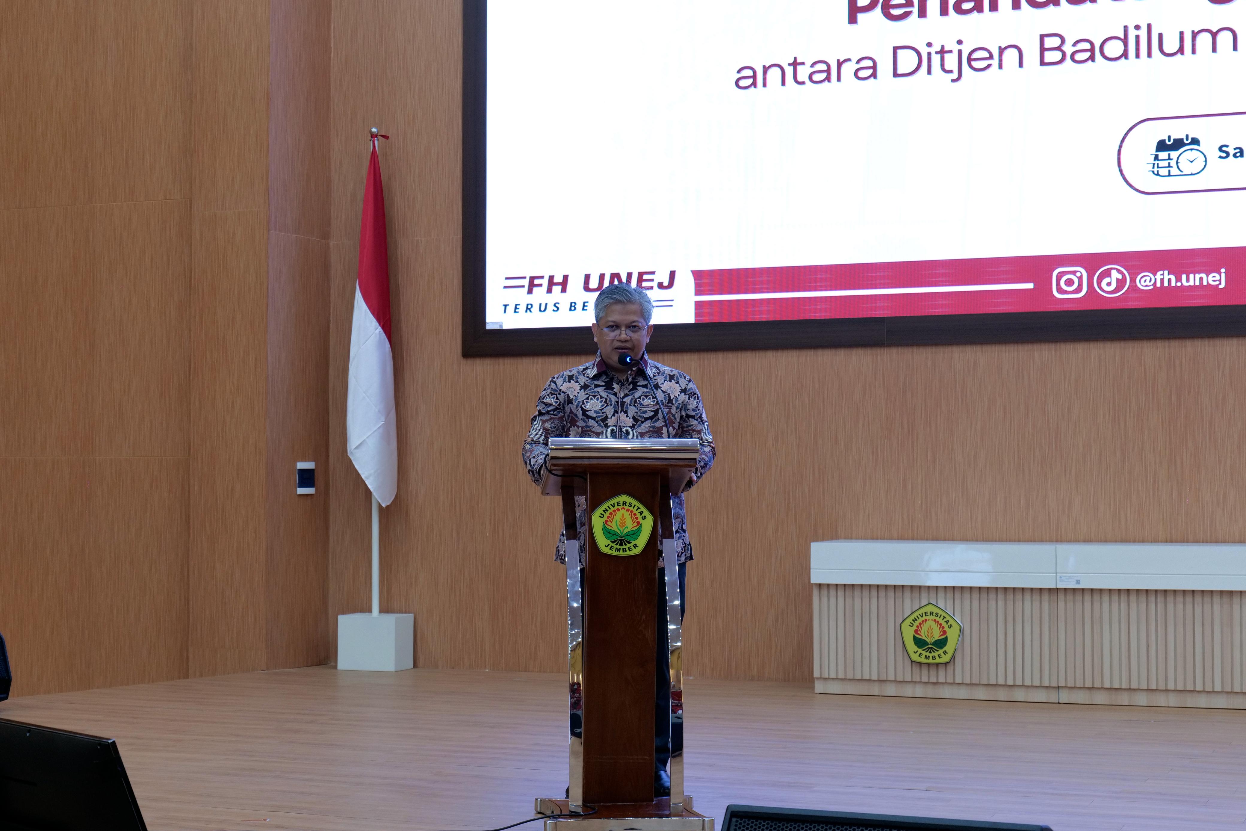 Dari UNEJ, Badilum Dorong Pemahaman Utuh Implementasi KUHP Baru
