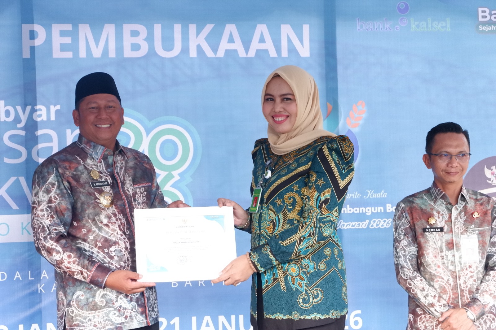 PN Marabahan Kalsel Ikut Pasar Rakyat Batola (ist.)