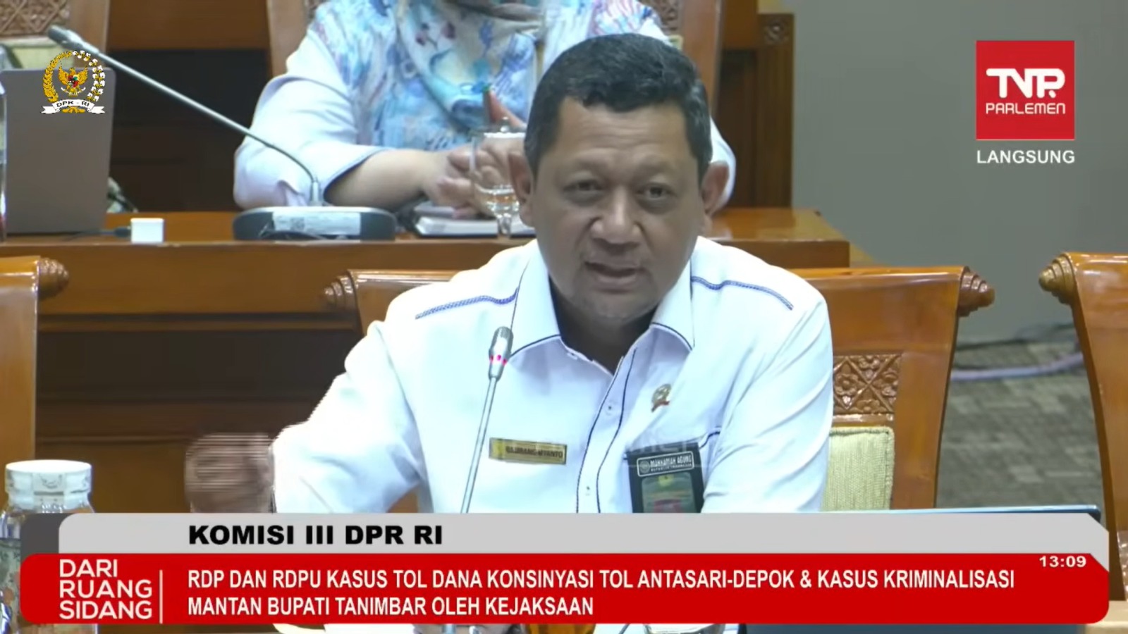 Dirjen Badilum Menyampaikan Paparan di Komisi III, Ini yang di Bahas!