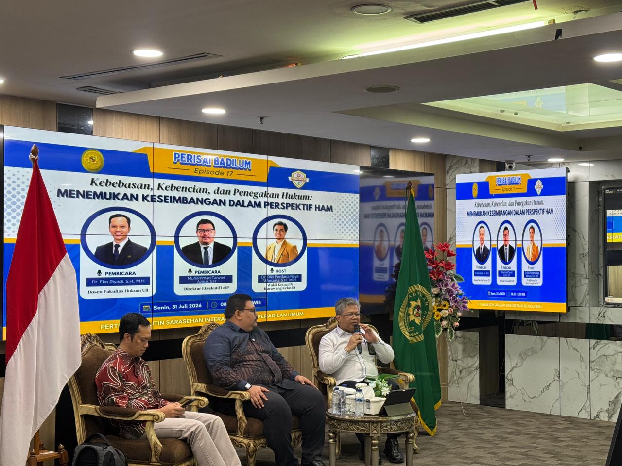 Dr. Hasanudin : Perisai Badilum Sebagai Penguatan Development Aparatur