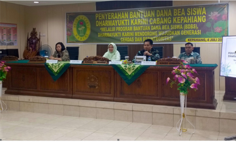 DYK Kepahiang Salurkan Beasiswa, Wujudkan Generasi Cerdas dan Berintegritas