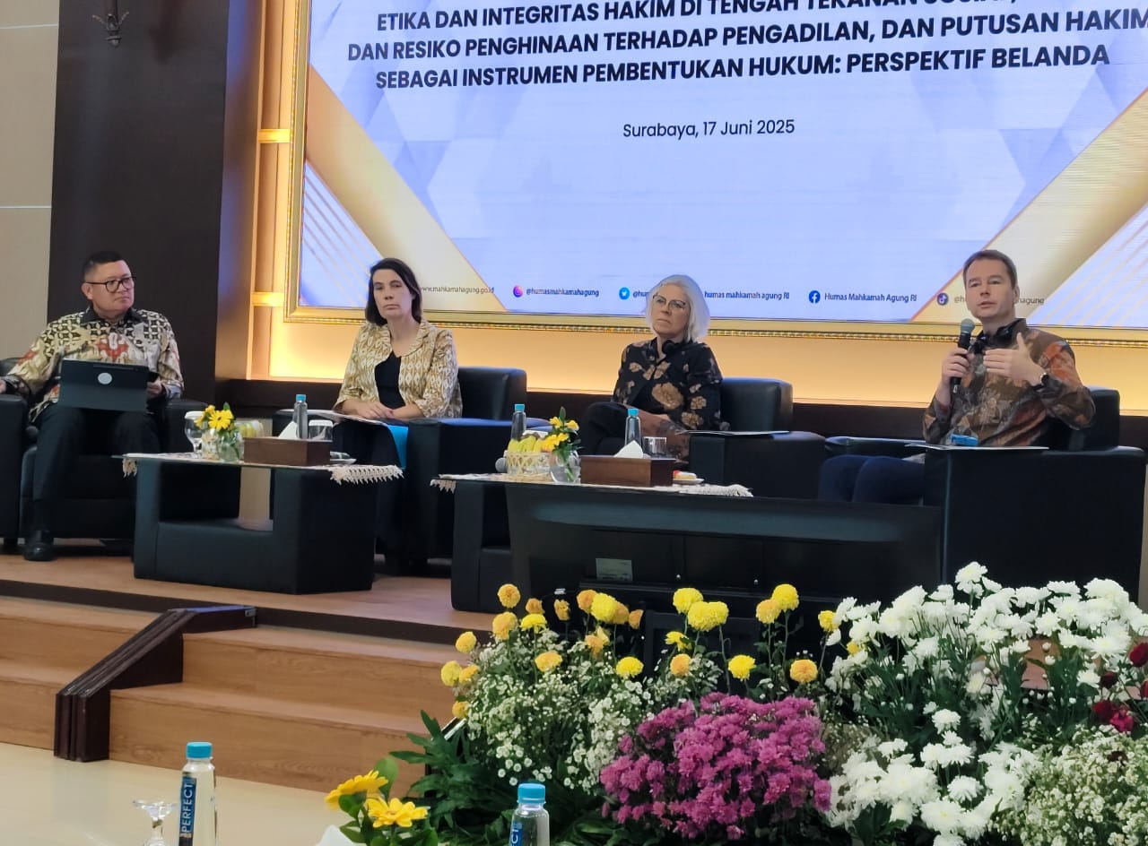 Hoge Raad der Nederlanden dan MA RI Gelar Diskusi, Apa Yang Dibahas?