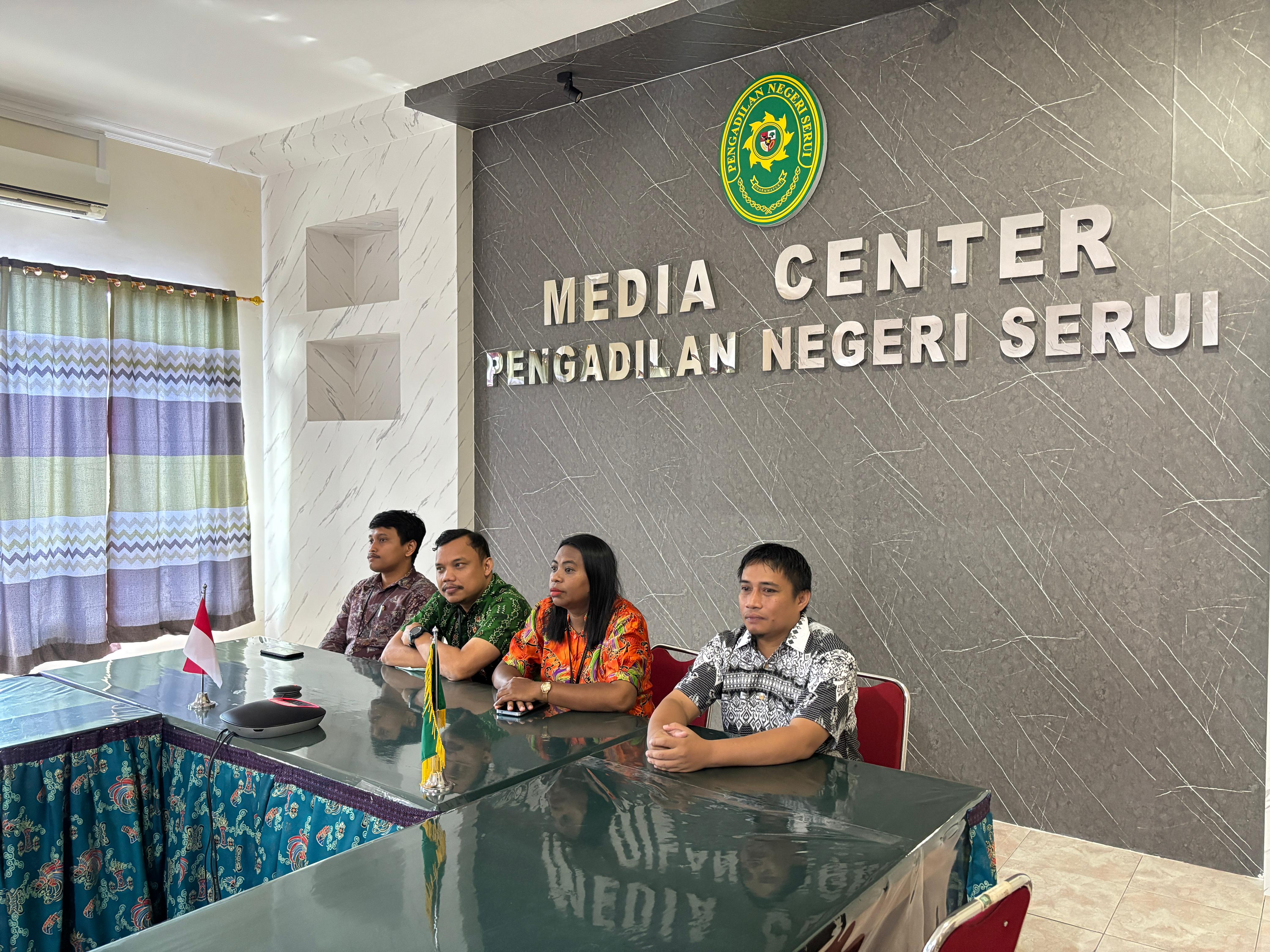 Ikuti Lomba Administrasi & Keuangan Perkara, PN Serui Papua Optimis Juara