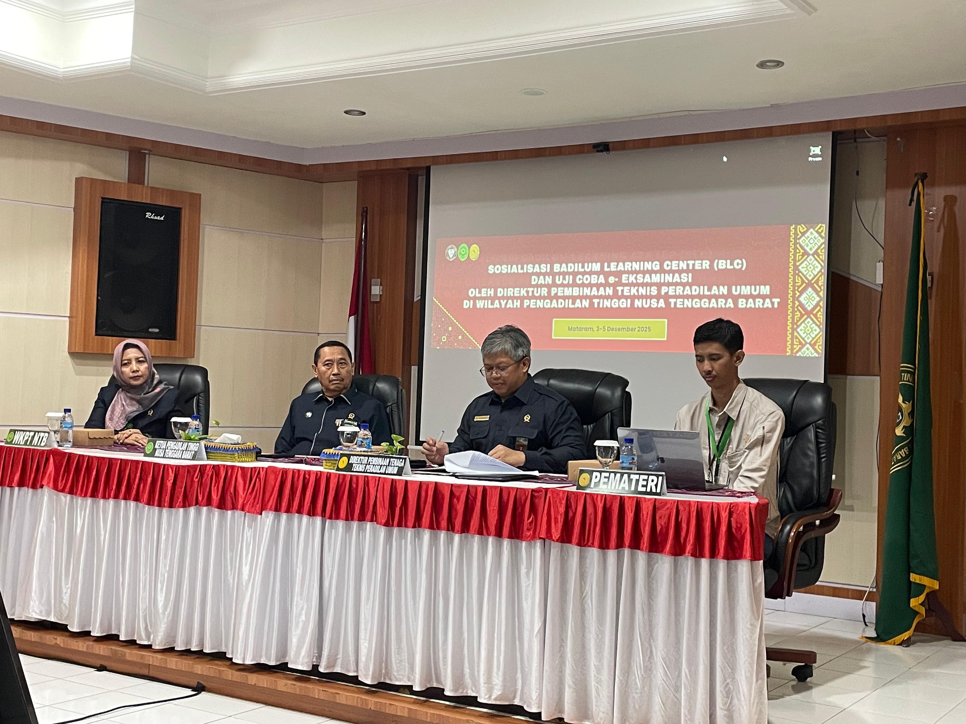 Inovasi BLC Badilum Mengembangkan Kompetensi Lebih Berkeadilan & Efisien