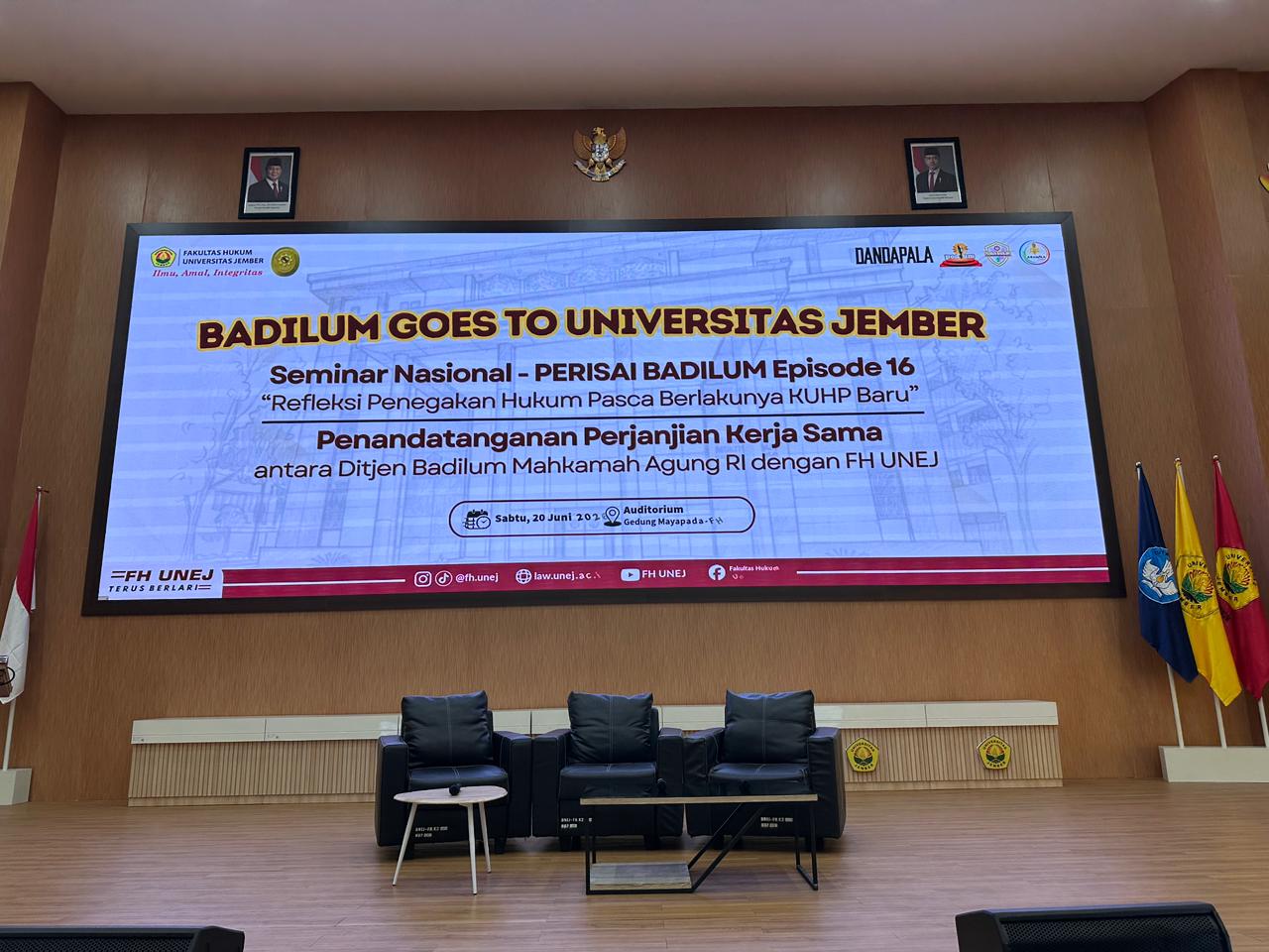 Jangan Lewatkan! Edisi Perdana Badilum Goes to Campus di Univ Jember