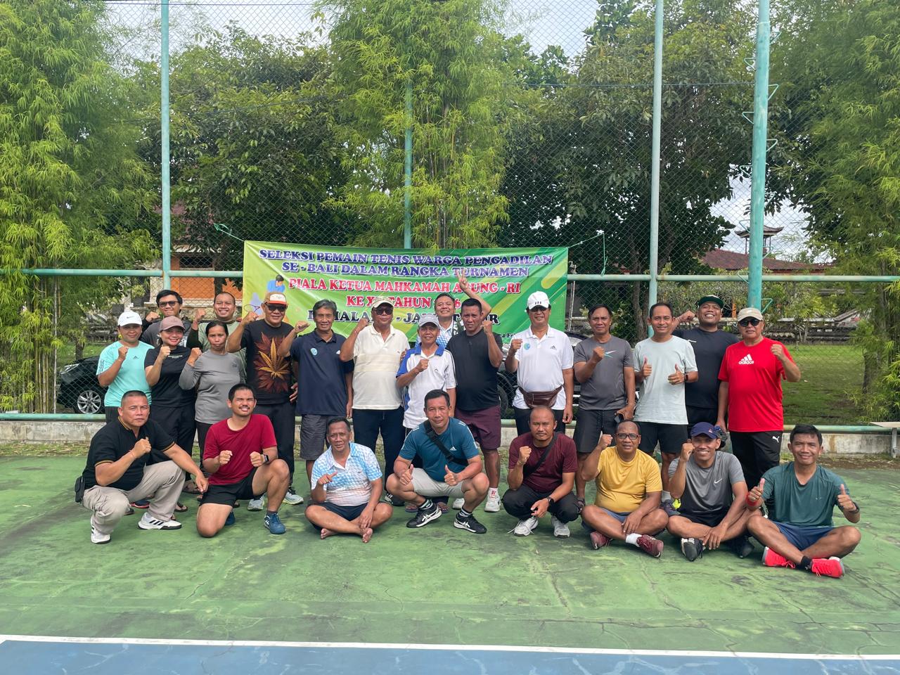 Jelang Piala Ketua MA RI, PTWP Daerah Bali Kirimkan Pemain Terbaik