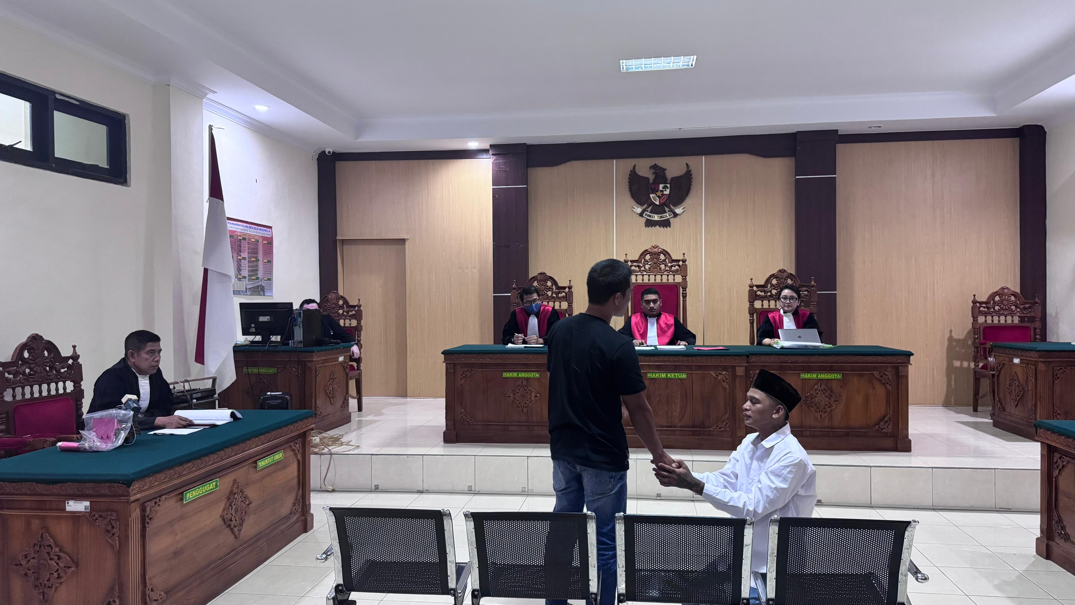 Kali Ketiga, Majelis Hakim PN Tubei Berhasil Menerapkan Keadilan Restoratif
