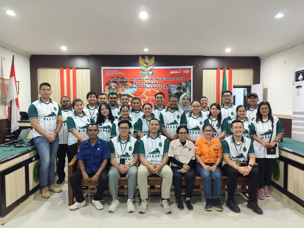 Kesiapsiagaan Bencana & Keselamatan Lingkungan Kerja, Ini Langkah PN Oelamasi