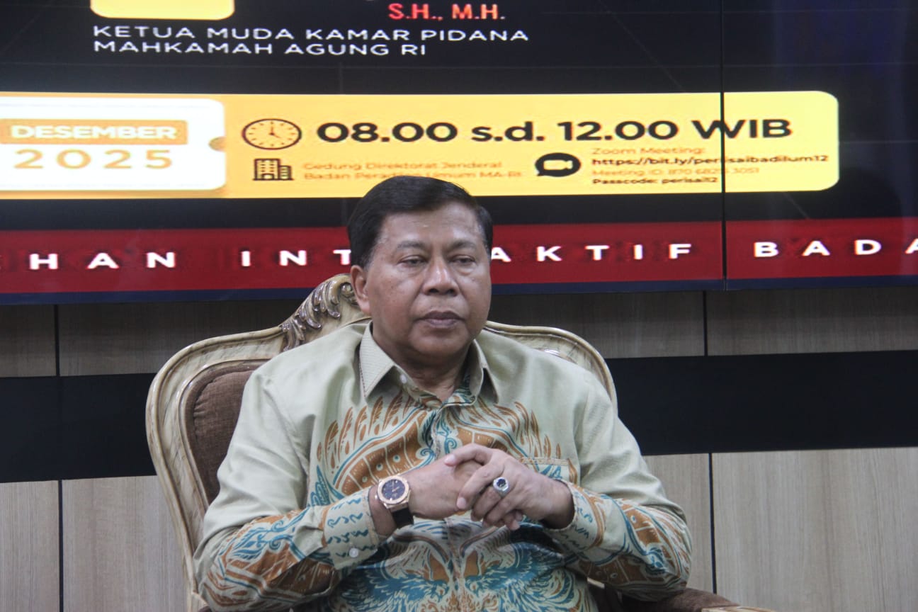 Ketua Kamar Pidana MA Paparkan Transformasi Mendasar KUHAP 2025 di PERISAI Eps.12