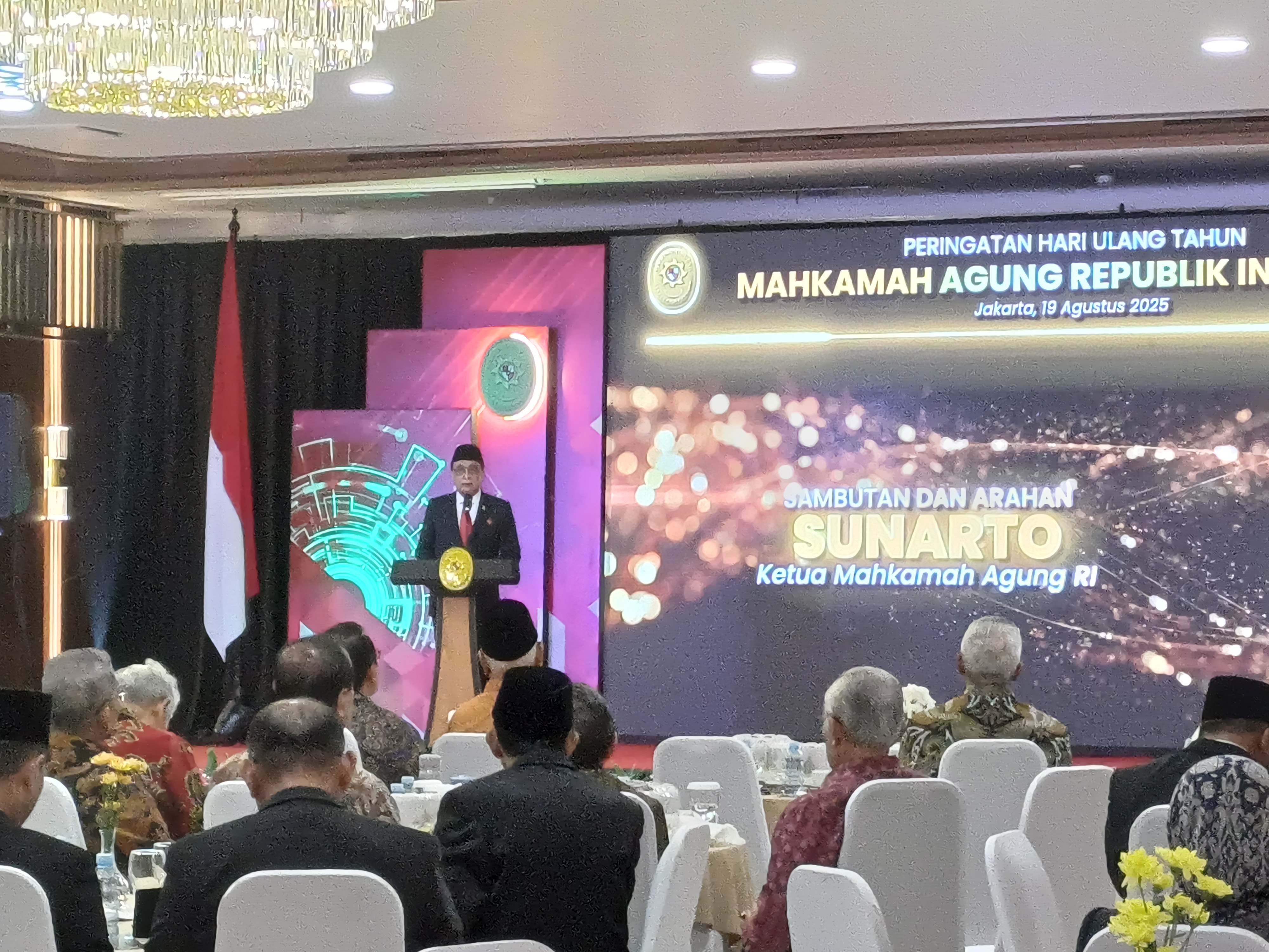 Ketua MA: Aparatur Sejahtera Akan Lebih Tahan Godaan Suap!