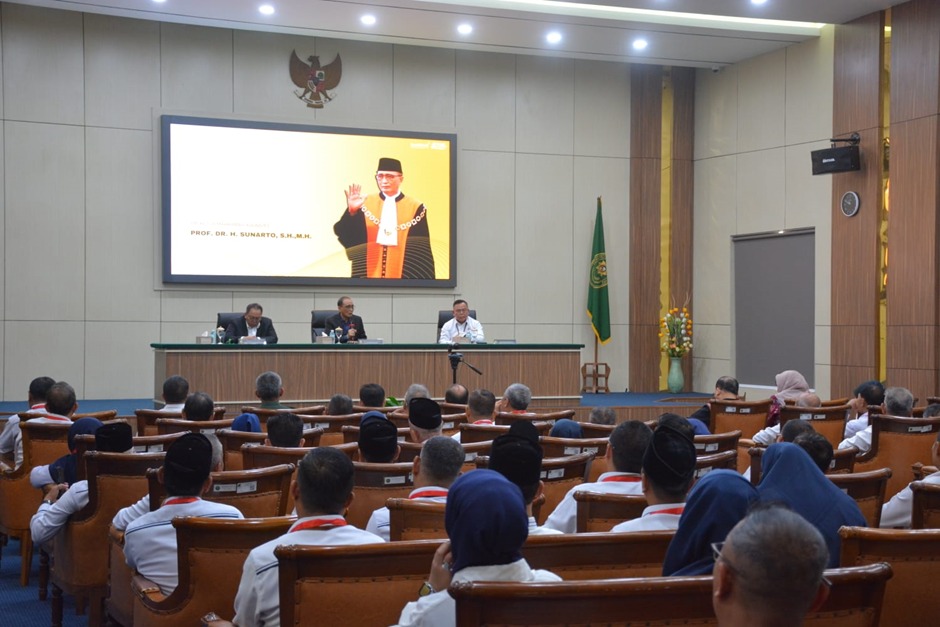 Ketua MA:  Tidak Perlu Lagi Ada Tarian, Bunga dan Souvenir Untuk Penyambutan Pimpinan!