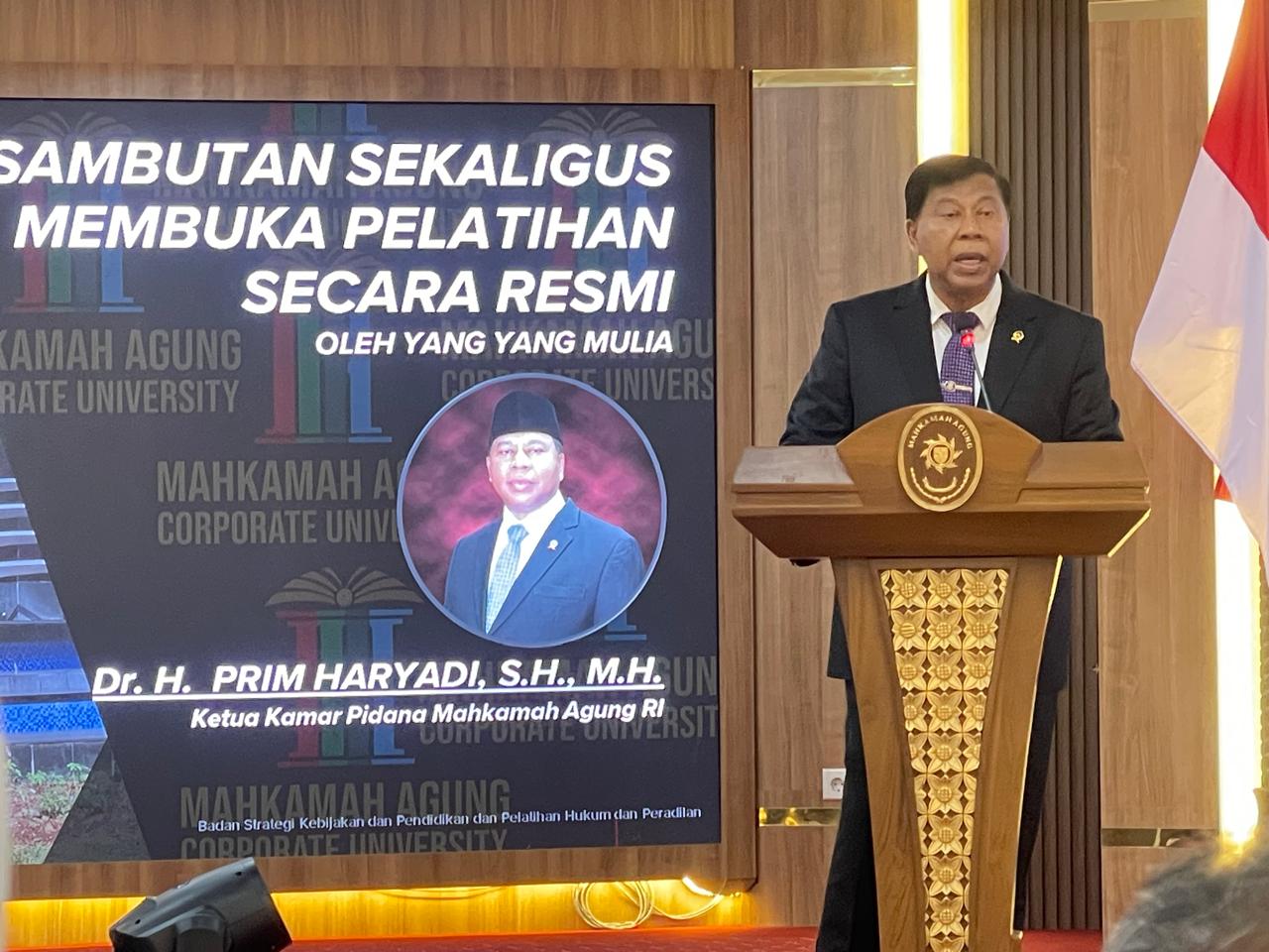 Ketua Muda MA Prim Haryadi: Hakim Tak Mencari Popularitas, Tapi Mencari Keadilan