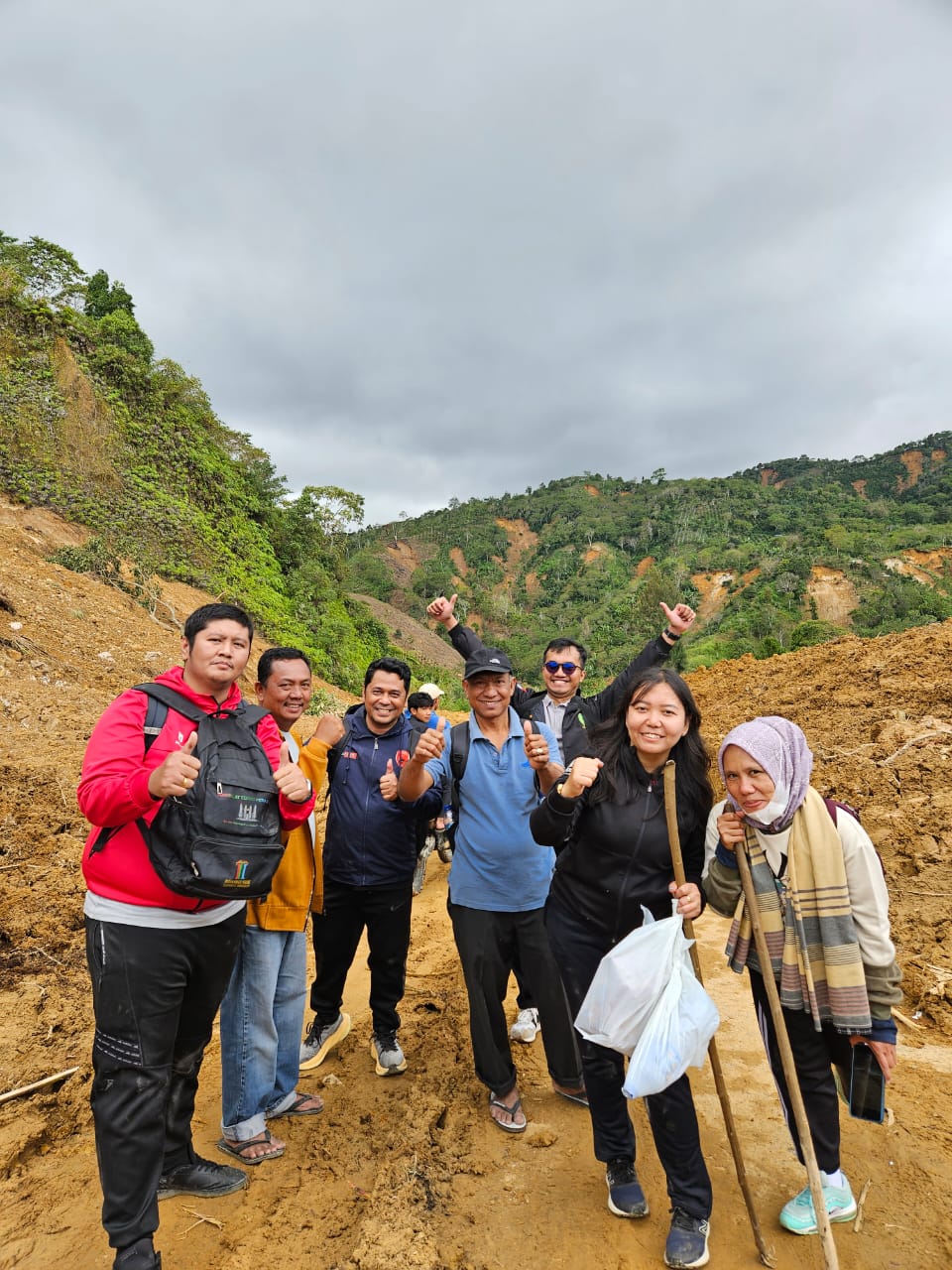 Kisah PN Takengon Berjuang Menembus Wilayah Terisolir Bencana