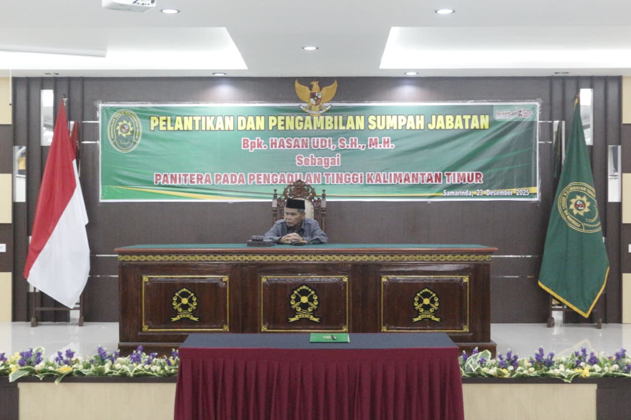 KPT Kaltim Lantik Panitera dan Gelar Pembinaan Akhir Tahun, Tanpa Pungutan Apa Pun!