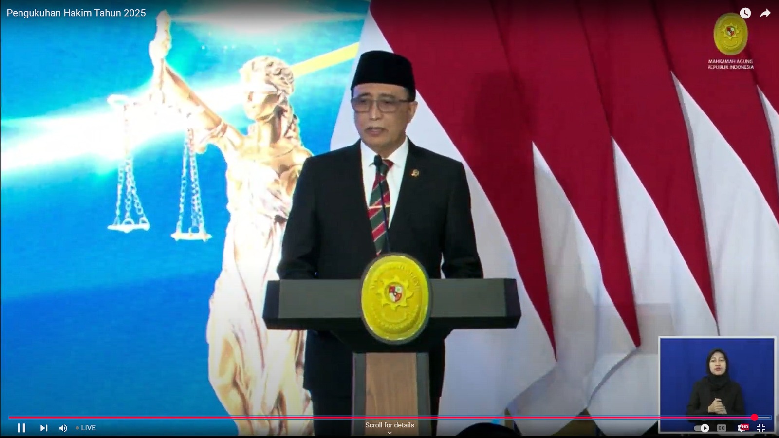 Kukuhkan 1.451 Pengadil Baru, Ketua MA: Jumlah Hakim Masih Belum Ideal