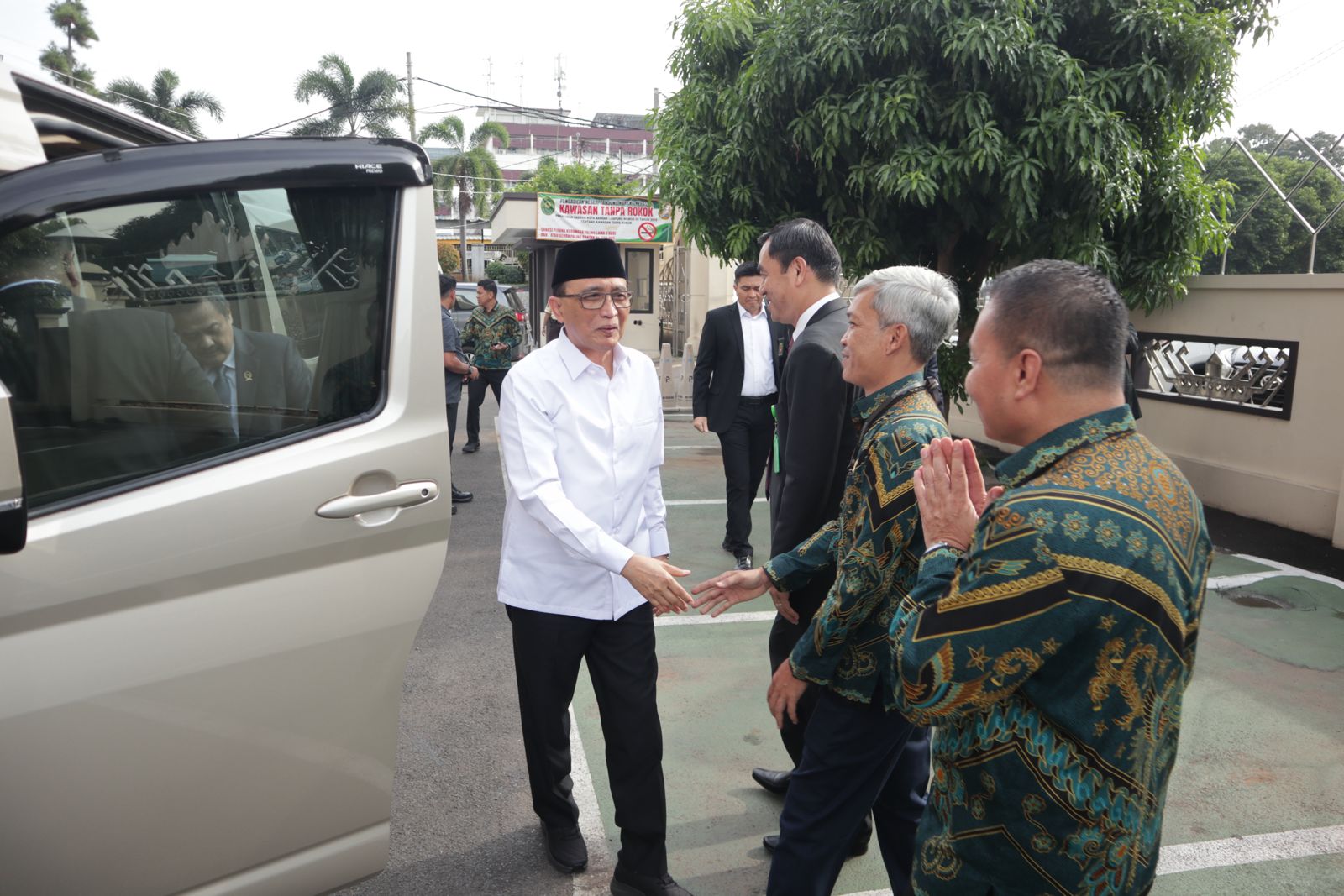 Ketua MA kunjungan kerja ke Lampung (dok.pn)