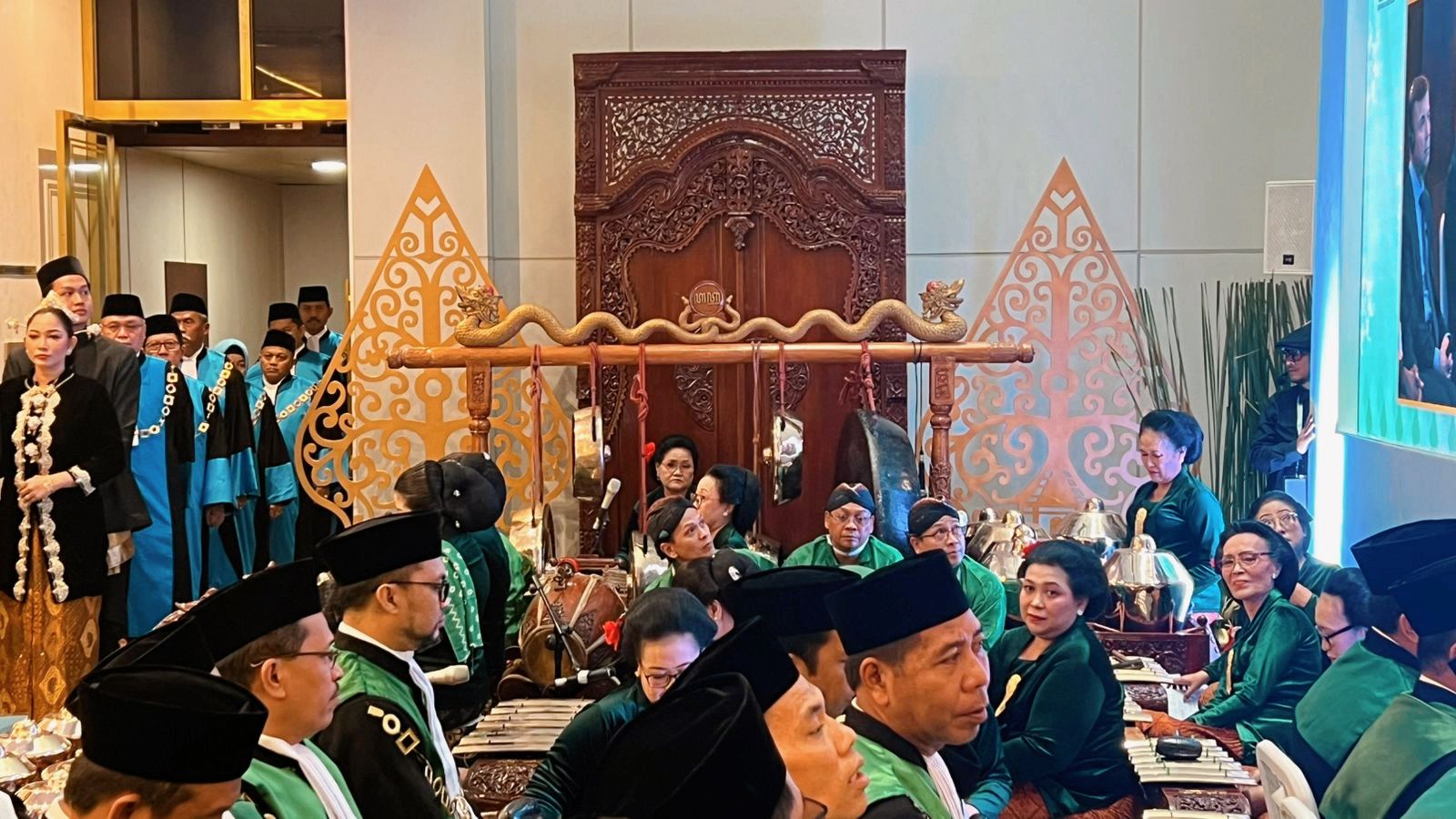 Lantunan Gamelan Iringi Ketua Pengadilan Se-Indonesia Masuki Balairung MA