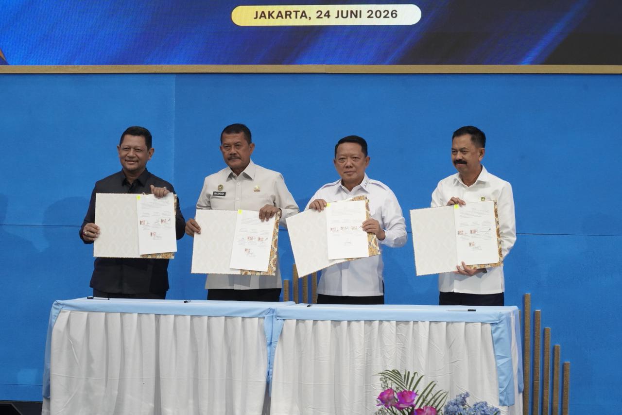 Dok. Penandatanganan Kerjasama Persidangan Elektronik.