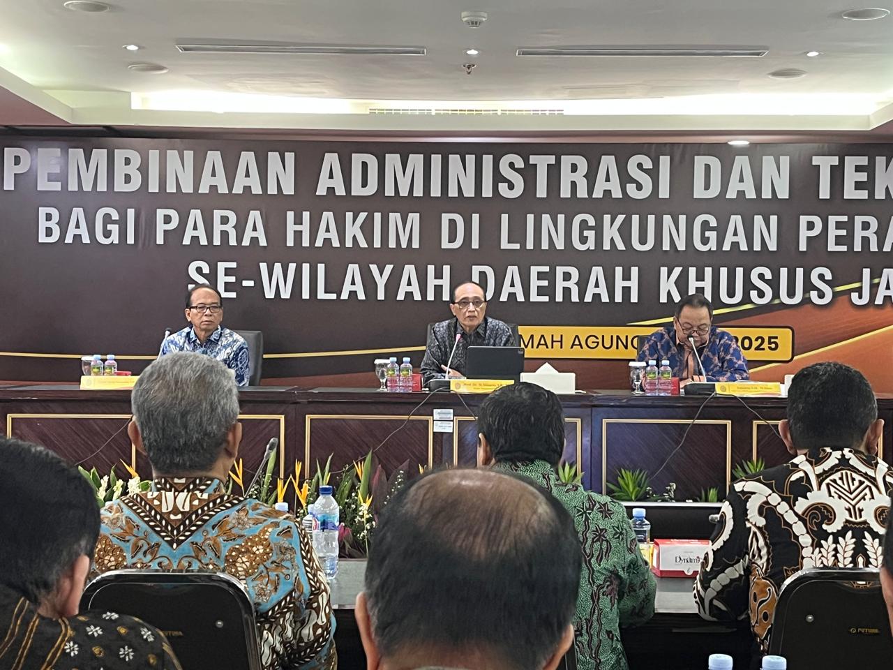 MA Kumpulkan Seluruh Hakim Pengadilan Negeri di Jakarta, Ada Apa?