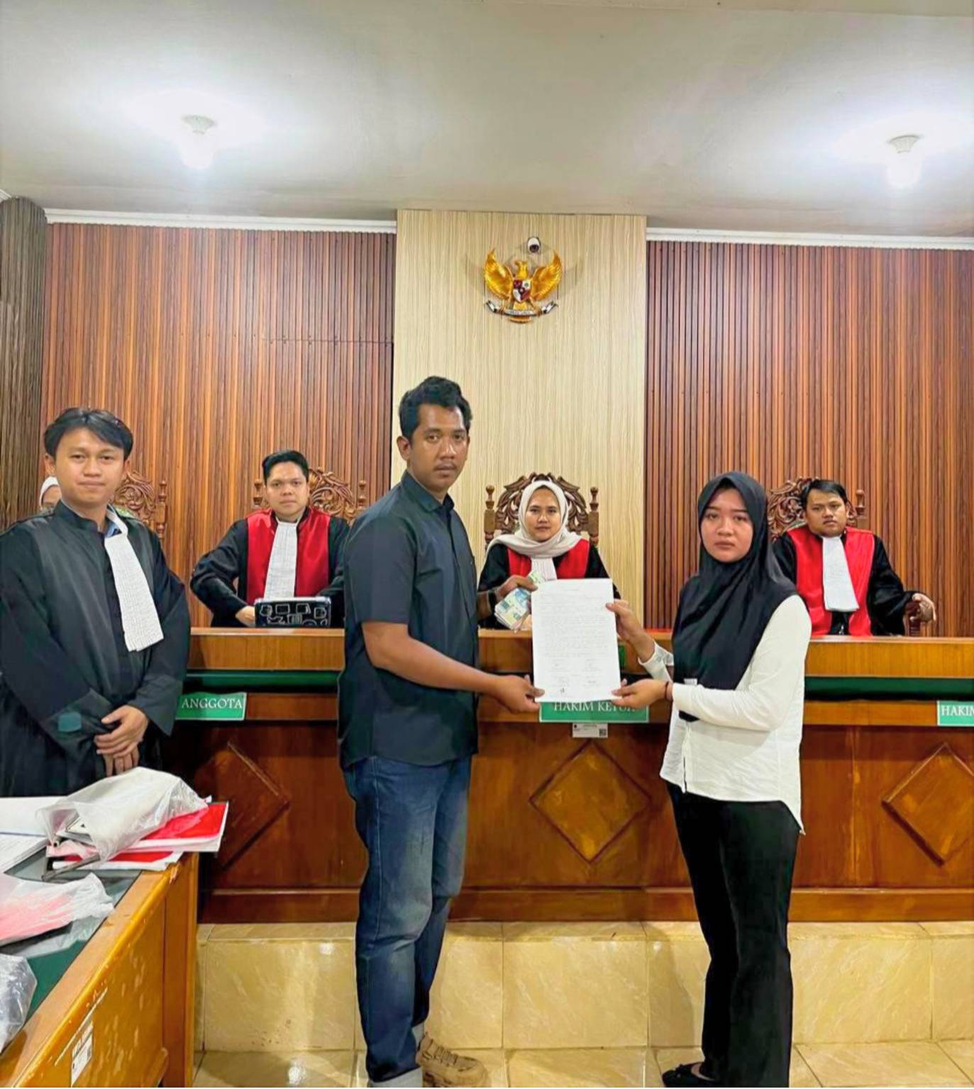 MKR Berhasil, PN Kota Agung Terapkan Pidana Pengawasan Kasus Simpan Motor Curian Pacar