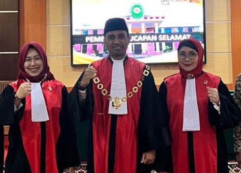 Panitera Pengganti PN Semarang Kiki Dilantik Jadi Hakim Ad Hoc Tipikor