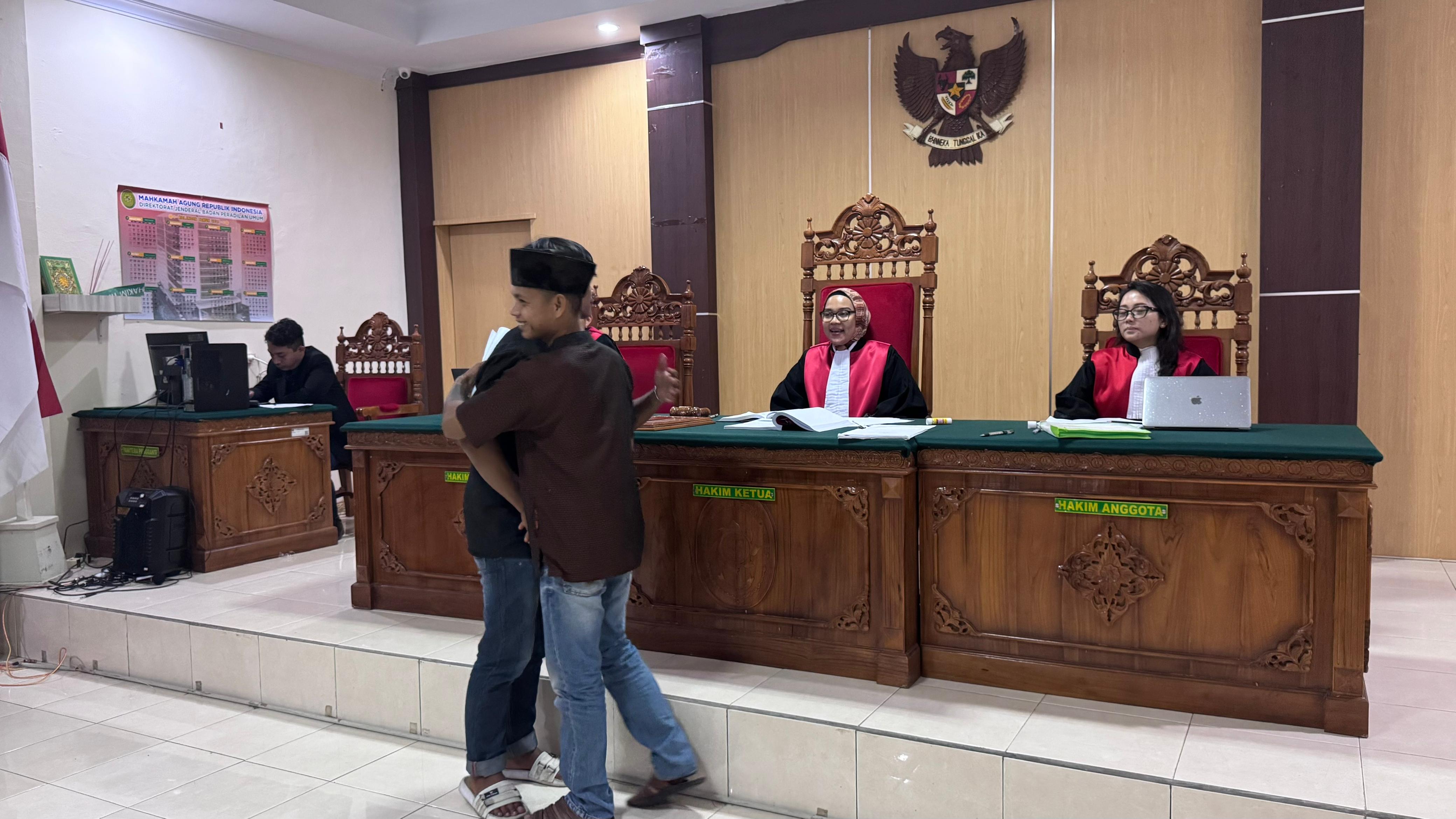 Pelaku dan Korban Pengeroyokan Berdamai, PN Tubei Terapkan Keadilan Restoratif