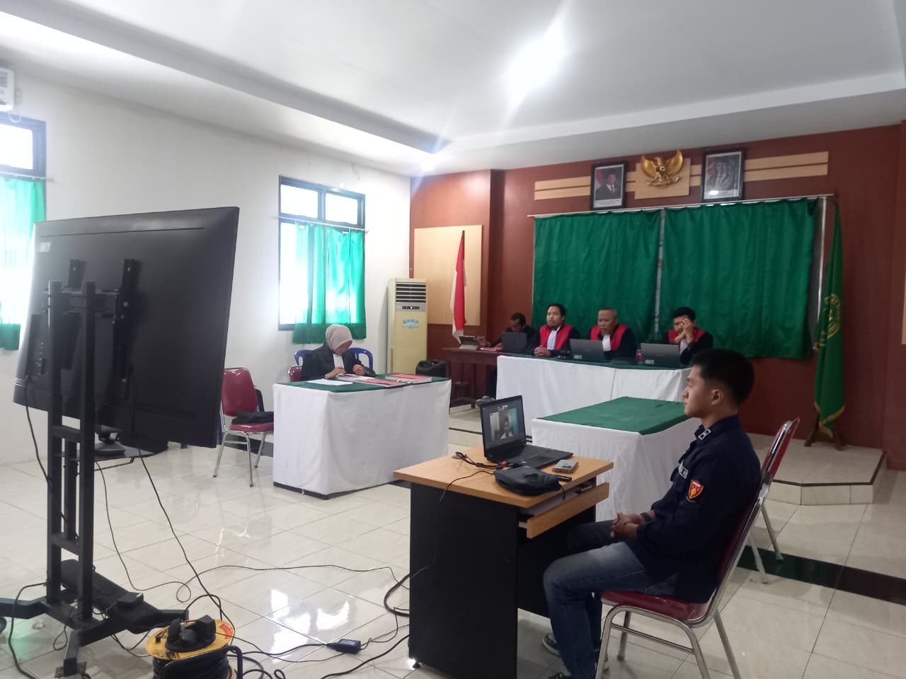 Pembacaan Putusan di Gedung Kejaksaan, PN Tobelo Putus 3 Perkara Asusila