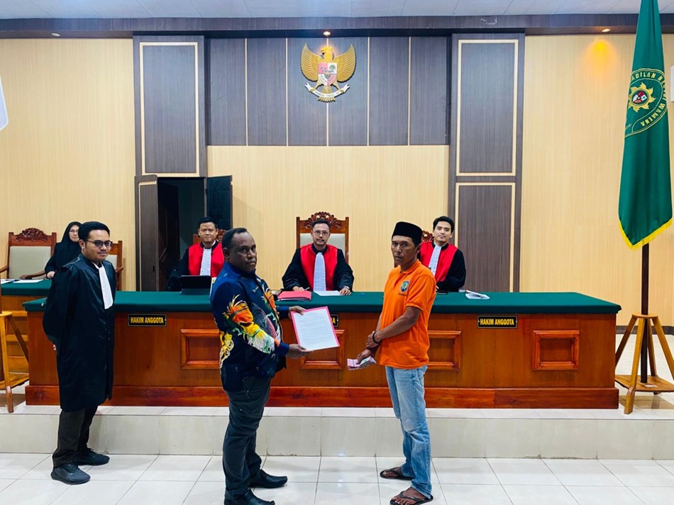 Penadahan Iphone Berujung Damai di Sidang, PN Wamena Kedepankan Pemulihan Keadaan