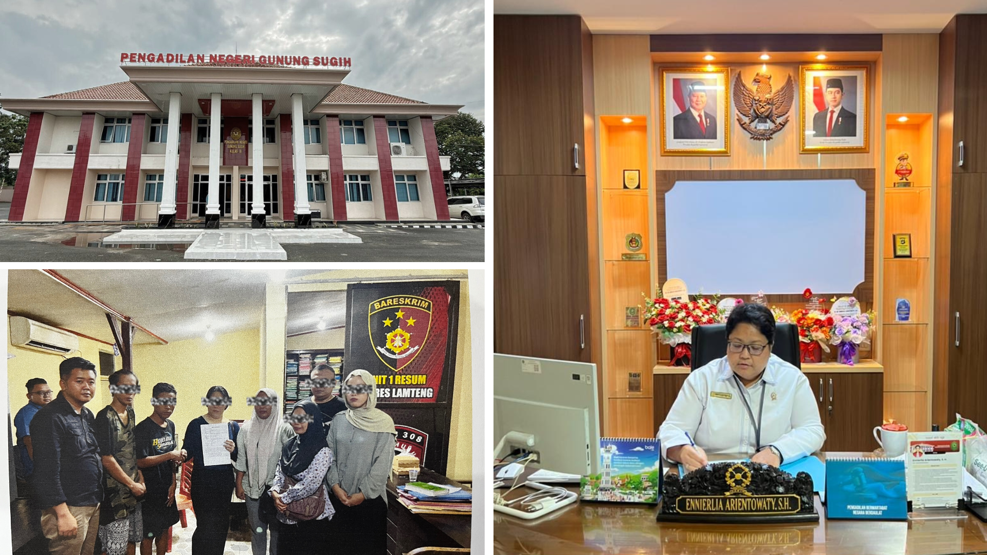 Penuhi Syarat KUHAP 2025, PN Gunung Sugih Terbitkan Penetapan Penghentian Penyidikan Penggelapan Karnel