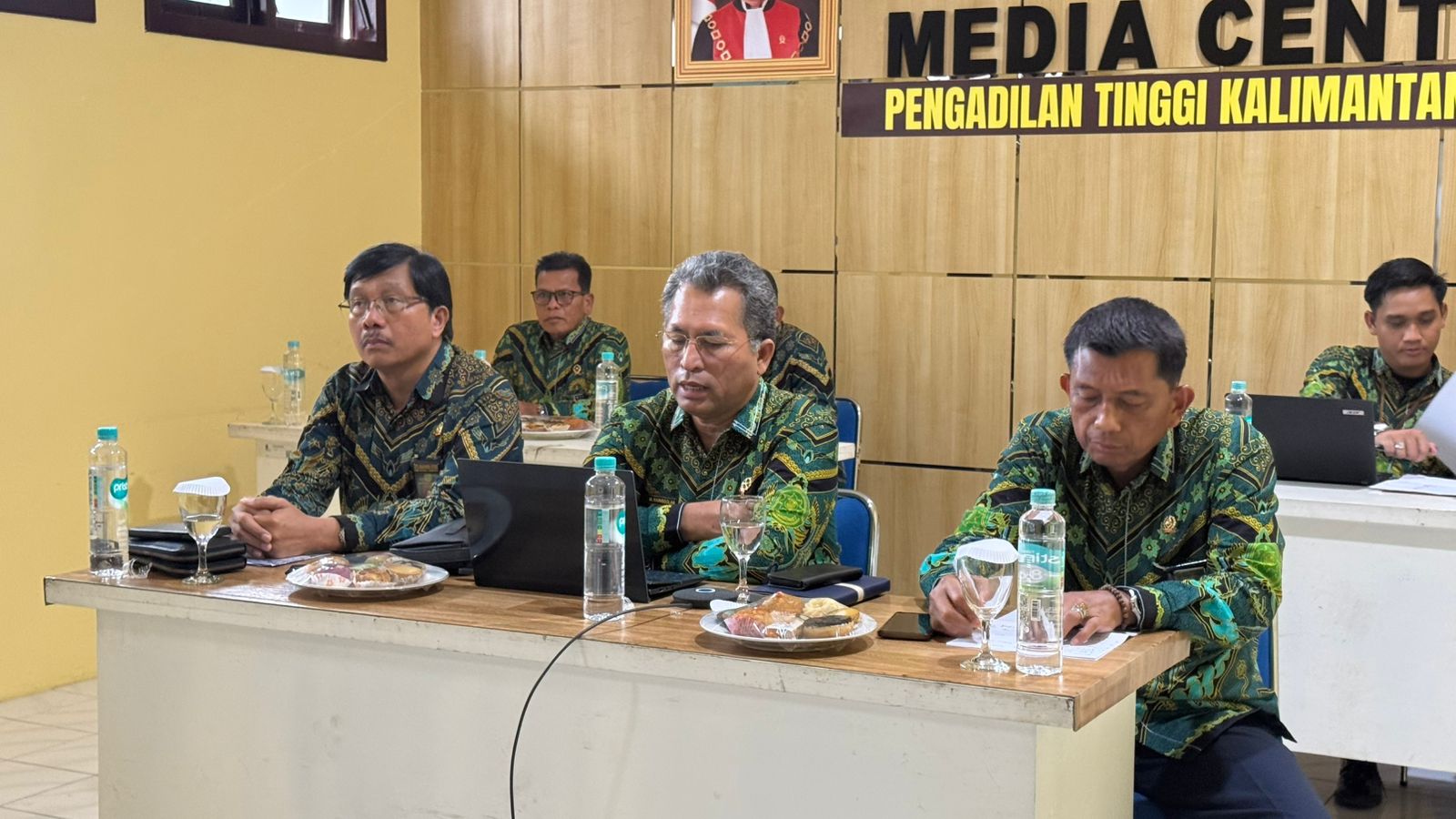 Perkuat Integritas, Ketua PT Kaltara Lakukan Pembinaan Hybrid se-Wilkum Kaltara