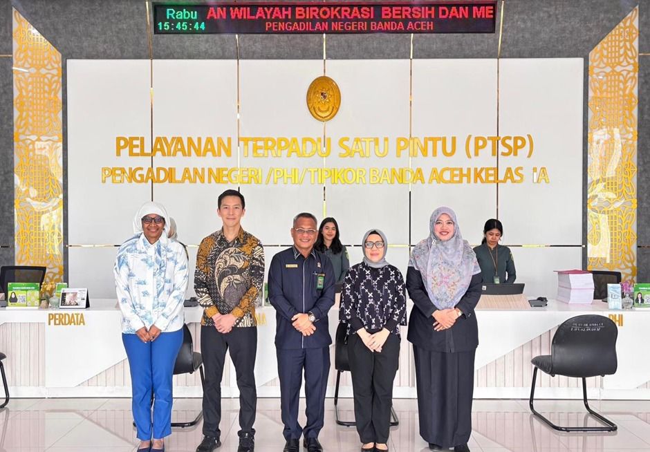 PN Banda Aceh Terima Delegasi USDJ/OPDAT, Bahas Tantangan Peradilan Modern