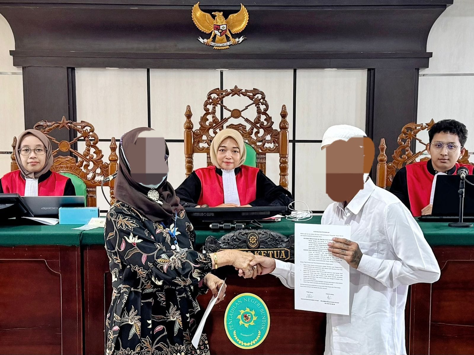 PN Buntok Terapkan Pidana Pengawasan, dalam Perkara Pencurian Gas LPG