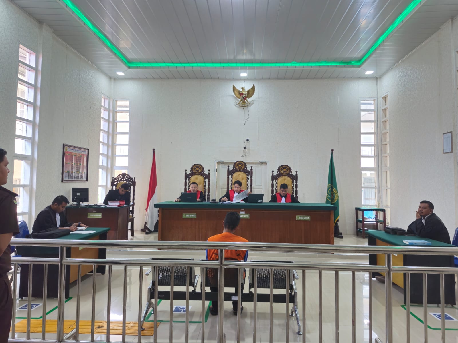 PN Kuala Simpang Vonis Mati Terdakwa Perkara Narkotika 19 Kg