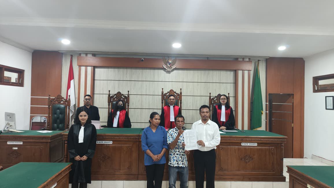 PN Labuan Bajo Damaikan Terdakwa Pukul Korban Pakai Kunci Inggris