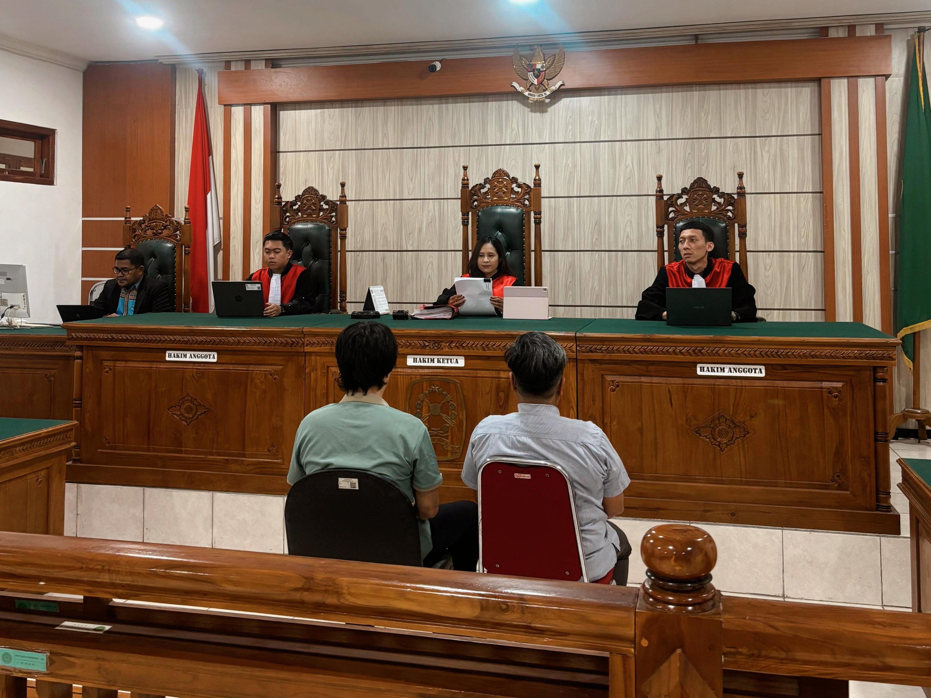 PN Labuan Bajo Vonis Justice Collaborator Penyelundupan 7 WNA Cina 2 Tahun Penjara