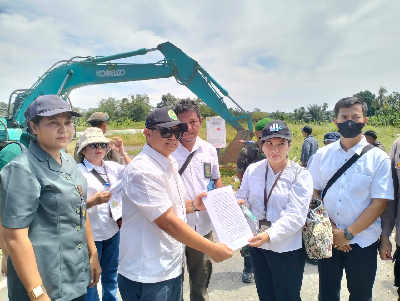 PN Lubuk Pakam Jalankan Eksekusi Konsinyasi Bendungan Lau Simeme
