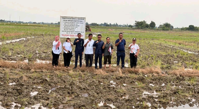 PN Lubuk Pakam Sumut Tuntaskan Eksekusi Riil Lahan 5.000 M2