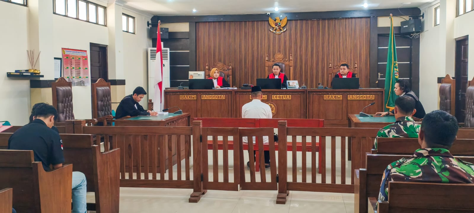 PN Maros Kerahkan Aparat, Sidang Putusan Pembunuhan Berpotensi Ricuh Berjalan Kondusif