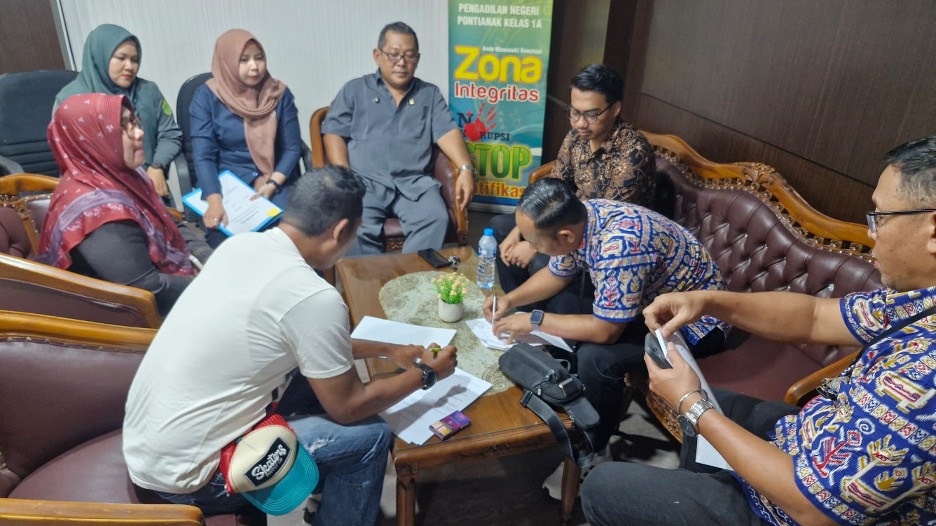 PN Pontianak Eksekusi Sukarela Pemecatan Buruh Hendri Vs Perusahaan