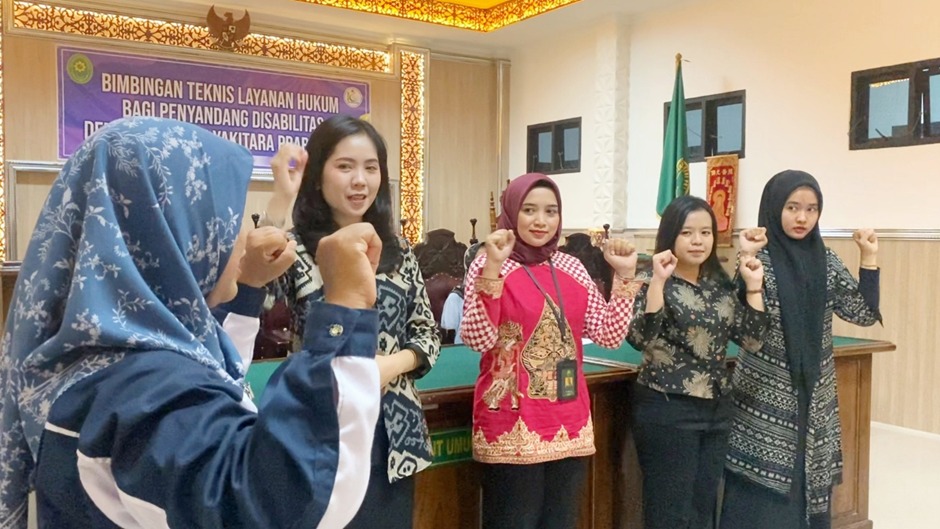 PN Prabumulih Sumsel Adakan Sosialisasi Pelayanan Bagi Penyandang Disabilitas