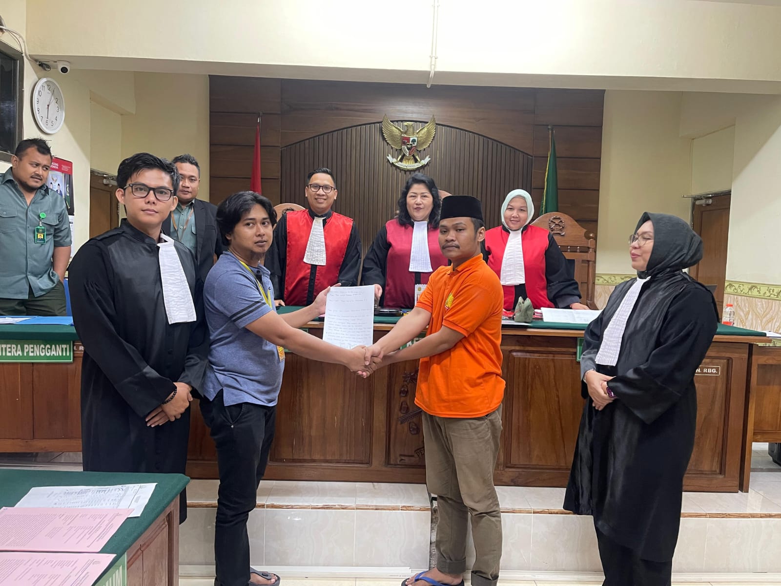 PN Rembang Terapkan Keadilan Restoratif Perkara Penipuan