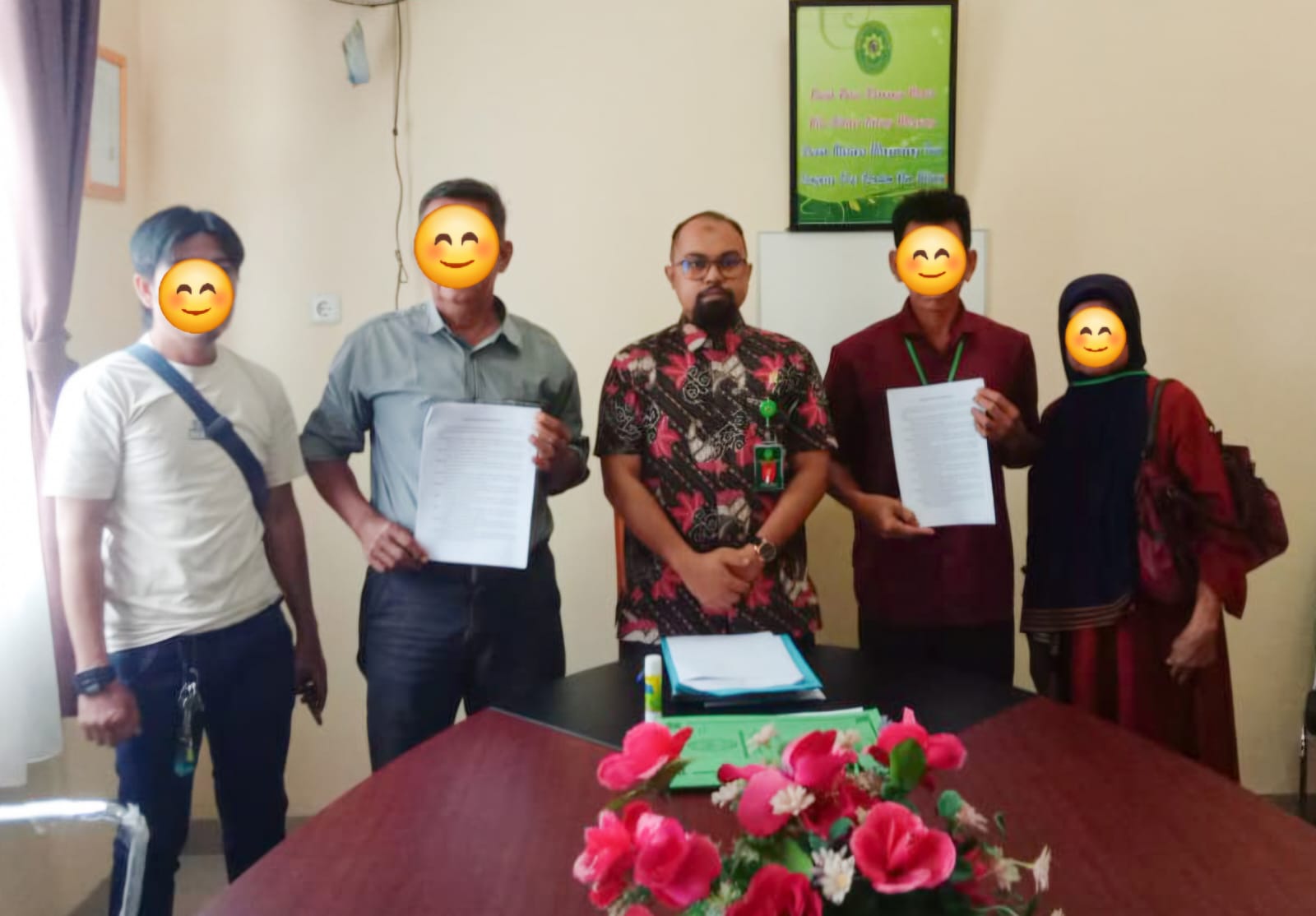 PN Rengat Berhasil Damaikan Sengketa Kebun Kelapa Sawit